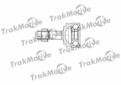 ШРУС в сборе, комплект OPEL CORSA, TRAKMOTIVE (400668)
