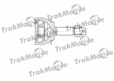 ШРКШ у зборі, комплект DAEWOO TICO, TRAKMOTIVE (400639)