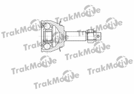 ШРКШ у зборі, комплект DAEWOO TICO, TRAKMOTIVE (400639)