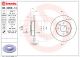 Диск тормозной DACIA SANDERO, RENAULT LOGAN, BREMBO (08295814) Диск тормозной DACIA SANDERO, RENAULT LOGAN, BREMBO (08295814)