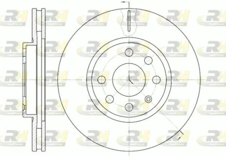 Диск тормозной VAUXHALL COMBO, OPEL COMBO, ROAD HOUSE (661110) Диск тормозной VAUXHALL COMBO, OPEL COMBO, ROAD HOUSE (661110)