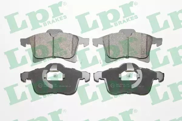 Колодки тормозные, RENAULT 8660004792, OPEL 93176429, LPR (05P1197) Колодки тормозные, RENAULT 8660004792, OPEL 93176429, LPR (05P1197)