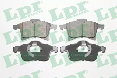 Колодки тормозные, RENAULT 8660004792, OPEL 93176429, LPR (05P1197)