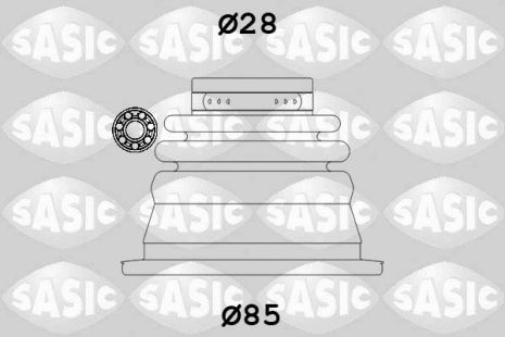 4003451 SASIC - Пильовик привідного валу