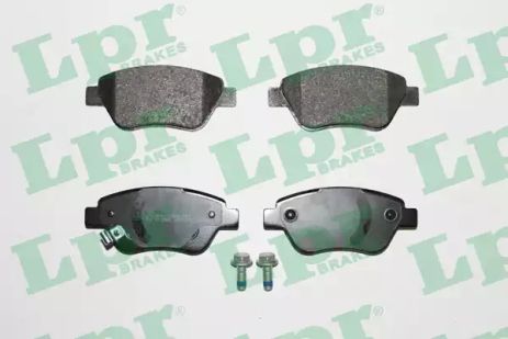 Тормозные колодки для дисков, FIAT DOBLO, OPEL CORSA, LPR (05P1247) Тормозные колодки для дисков, FIAT DOBLO, OPEL CORSA, LPR (05P1247)