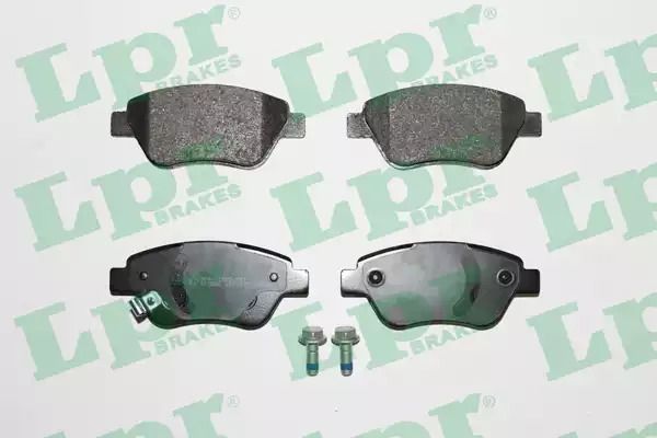 Тормозные колодки для дисков, FIAT DOBLO, OPEL CORSA, LPR (05P1247) Тормозные колодки для дисков, FIAT DOBLO, OPEL CORSA, LPR (05P1247)