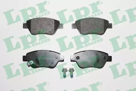 Тормозные колодки для дисков, FIAT DOBLO, OPEL CORSA, LPR (05P1247)