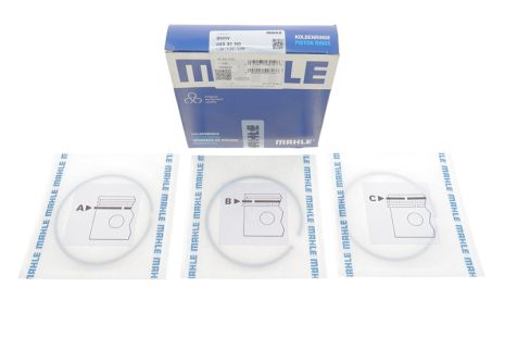 Комплект поршневих кілець MAHLE/KNECHT BMW, MAHLE/KNECHT (08320N0)