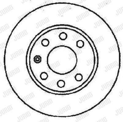 Диск тормозной BEDFORD ASTRAMAX, CHEVROLET CORSA, JURID (561158JC) Диск тормозной BEDFORD ASTRAMAX, CHEVROLET CORSA, JURID (561158JC)