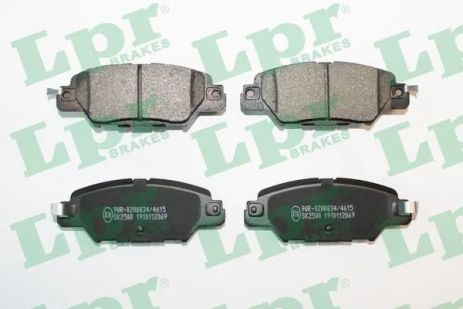 05P2069 LPR - Гальмівні колодки до дисків