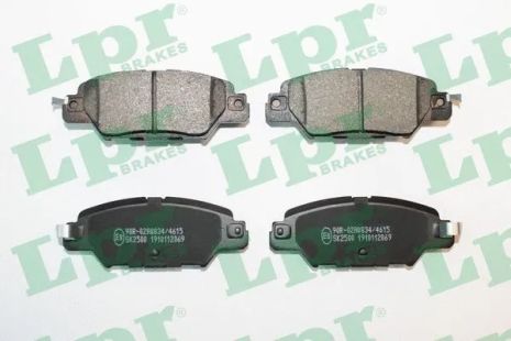 05P2069 LPR - Гальмівні колодки до дисків