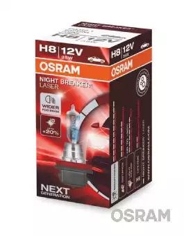 Лампа фарная H8 12V 35W PGJ19-1 NIGHT BREAKER LASER next generation (+20) (пр-во OSRAM) Лампа фарная H8 12V 35W PGJ19-1 NIGHT BREAKER LASER next generation (+20) (пр-во OSRAM)