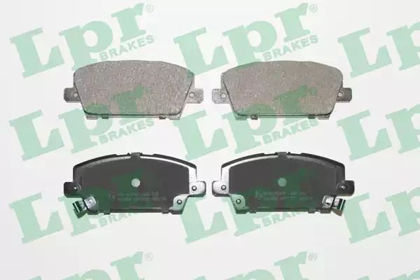 Колодки тормозные к дискам (f, с датчиком), HONDA CIVIC, LPR (05P1317) Колодки тормозные к дискам (f, с датчиком), HONDA CIVIC, LPR (05P1317)