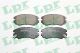 Колодка тормозов. диск. hyundai sonata, tucson, kia soul передн. (пр-во), HYUNDAI SONATA, KIA SOUL, LPR (05P13