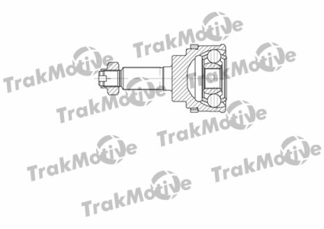 TRAKMOTIVE SUZUKI ШРУС наружный с ABS 19/23 зуб. IGNIS I (FH) 1.3 00-03, TRAKMOTIVE (400607)