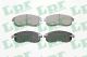 Тормозные колодки для дисков, NISSAN CUBE, LPR (05P1606) Тормозные колодки для дисков, NISSAN CUBE, LPR (05P1606)