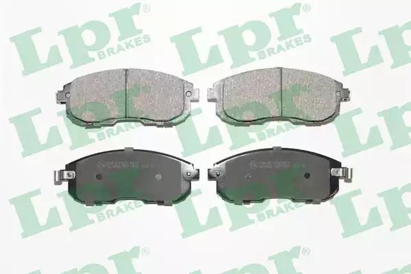 Тормозные колодки для дисков, NISSAN CUBE, LPR (05P1606) Тормозные колодки для дисков, NISSAN CUBE, LPR (05P1606)