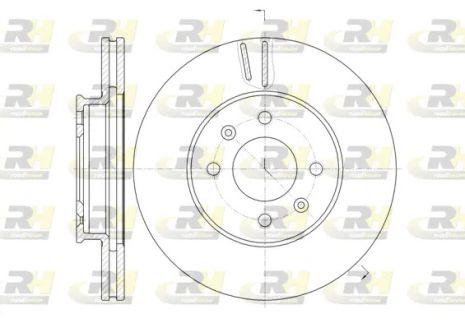 Диск тормозной KIA RIO, HYUNDAI SOLARIS, ROAD HOUSE (6102310) Диск тормозной KIA RIO, HYUNDAI SOLARIS, ROAD HOUSE (6102310)
