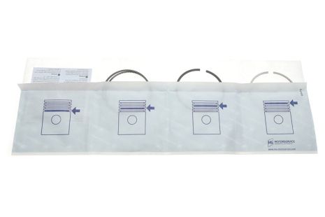 Комплект поршневых колец 800117410000 SKODA SEAT