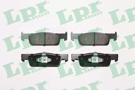 Тормозные колодки для дисков, RENAULT CLIO, DACIA LOGAN, LPR (05P1702)