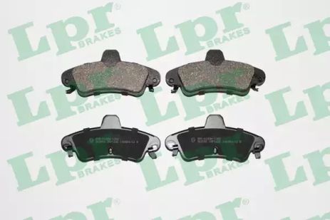 Тормозные колодки для дисков (r), FORD MONDEO, LPR (05P1292)