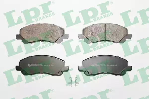 Колодка торм. диск. MITSUBISHI GALANT VI (EA), LANCER передн. (пр-во LPR) Колодка торм. диск. MITSUBISHI GALANT VI (EA), LANCER передн. (пр-во LPR)