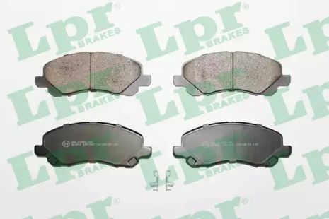 Колодка тормозов. диск. mitsubishi galant vi(ea), lancer передн. (пр-во), MITSUBISHI GALANT, PEUGEOT 160769038