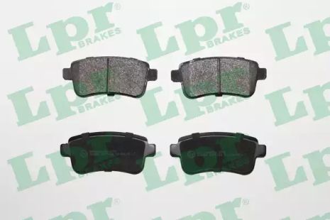 Тормозные колодки для дисков, RENAULT FLUENCE, LPR (05P1484)