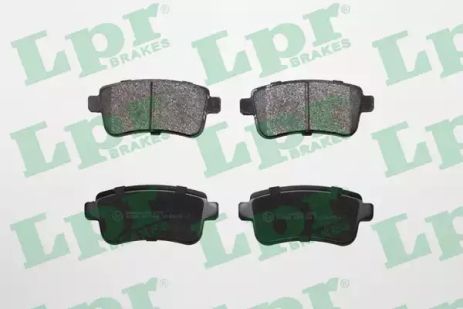 Тормозные колодки для дисков, RENAULT FLUENCE, LPR (05P1484)