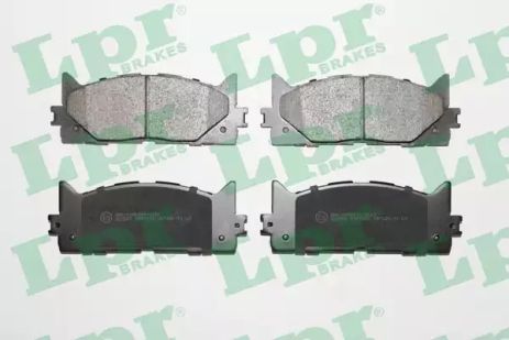 Колодка тормозов. диск. toyota camry передн. (пр-во), TOYOTA CAMRY, TOYOTA 0446533440, LPR (05P1593)