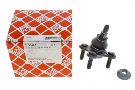 Кульова опора права PASSAT 05- VW, FEBI BILSTEIN (31486) Кульова опора права PASSAT 05- VW, FEBI BILSTEIN (31486)