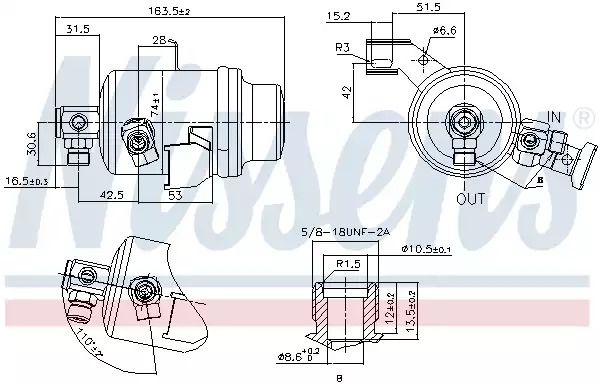 Осушитель, кондиционер 95023 MERCEDESBENZ Осушитель, кондиционер 95023 MERCEDESBENZ