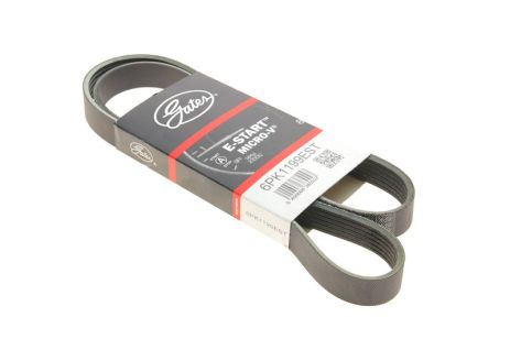 Поликлиновой ремень, BMW 4, GATES (6PK1199EST)
