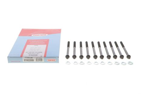 Комплект болтов головки цилидра, DAEWOO LANOS, VAUXHALL ASTRAVAN, CORTECO (016225B) Комплект болтов головки цилидра, DAEWOO LANOS, VAUXHALL ASTRAVAN, CORTECO (016225B)