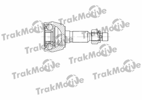 ШРУС в сборе, комплект OPEL ASTRA, TRAKMOTIVE (400644)