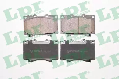Тормозные колодки для дисков, TOYOTA LANDCRUISER, LPR (05P1050)