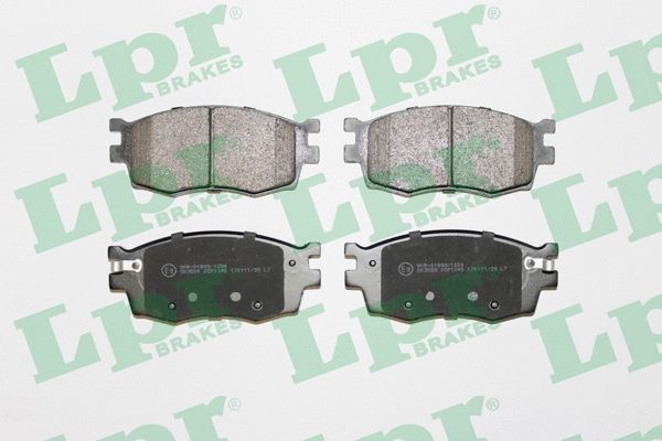 Тормозные колодки к дискам (f, s, с датчиком), HYUNDAI ACCENT, KIA RIO, LPR (05P1345) Тормозные колодки к дискам (f, s, с датчиком), HYUNDAI ACCENT, KIA RIO, LPR (05P1345)