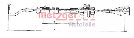Газопровод vw, VOLKSWAGEN 171721555L, METZGER (10090) Газопровод vw, VOLKSWAGEN 171721555L, METZGER (10090)