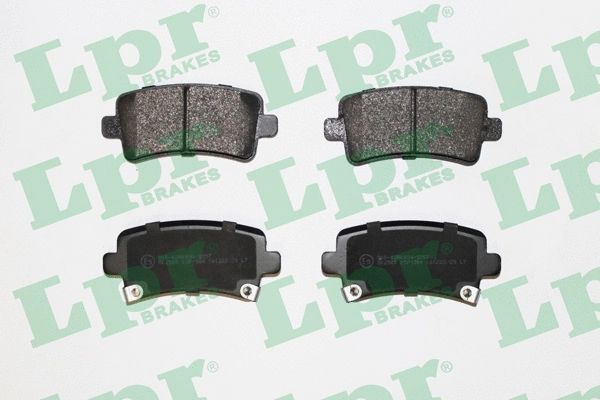 Комплект тормозных колодок, дисковый тормоз, saab 9-5, CHEVROLET 22846359, OPEL 22846362, LPR (05P1584) Комплект тормозных колодок, дисковый тормоз, saab 9-5, CHEVROLET 22846359, OPEL 22846362, LPR (05P1584)