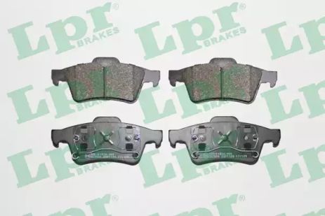05P1189 LPR - Гальмівні колодки до дисків