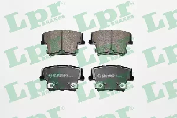 05P1400 LPR - Гальмівні колодки до дисків (R) 05P1400 LPR - Гальмівні колодки до дисків (R)
