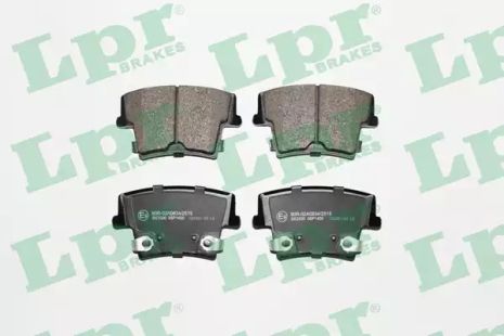 05P1400 LPR - Гальмівні колодки до дисків (R) 05P1400 LPR - Гальмівні колодки до дисків (R)