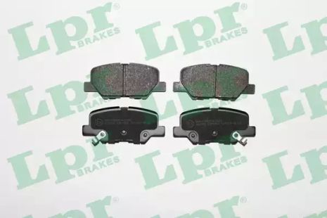 05P1802 LPR - Гальмівні колодки до дисків 05P1802 LPR - Гальмівні колодки до дисків