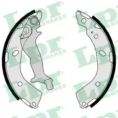 Колодки тормозные, HYUNDAI 583050XA00, HYUNDAI GETZ, LPR (08760)