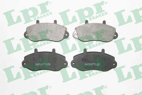 Комплект тормозных колодок, дисковый тормоз, VAUXHALL MOVANO, OPEL MOVANO, LPR (05P663)