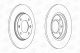 Диск тормозной PEUGEOT 206, CITROËN XSARA, CHAMPION (561555CH)