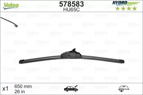 Щетка стеклоочистителя 578583 HYUNDAI HONDA Щетка стеклоочистителя 578583 HYUNDAI HONDA