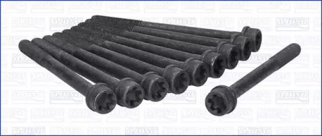 Комплект болтов с головкой системы TORX из черного металла, AJUSA (81039200) Комплект болтов с головкой системы TORX из черного металла, AJUSA (81039200)