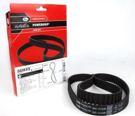 Ремінь ГРМ, GATES (5606XS) Ремінь ГРМ, GATES (5606XS)