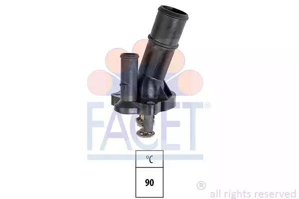 Термостат Ford Focus/Mazda 3/5/MX5 1.8-2.0i 03- (88C) з корпусом Термостат Ford Focus/Mazda 3/5/MX5 1.8-2.0i 03- (88C) з корпусом